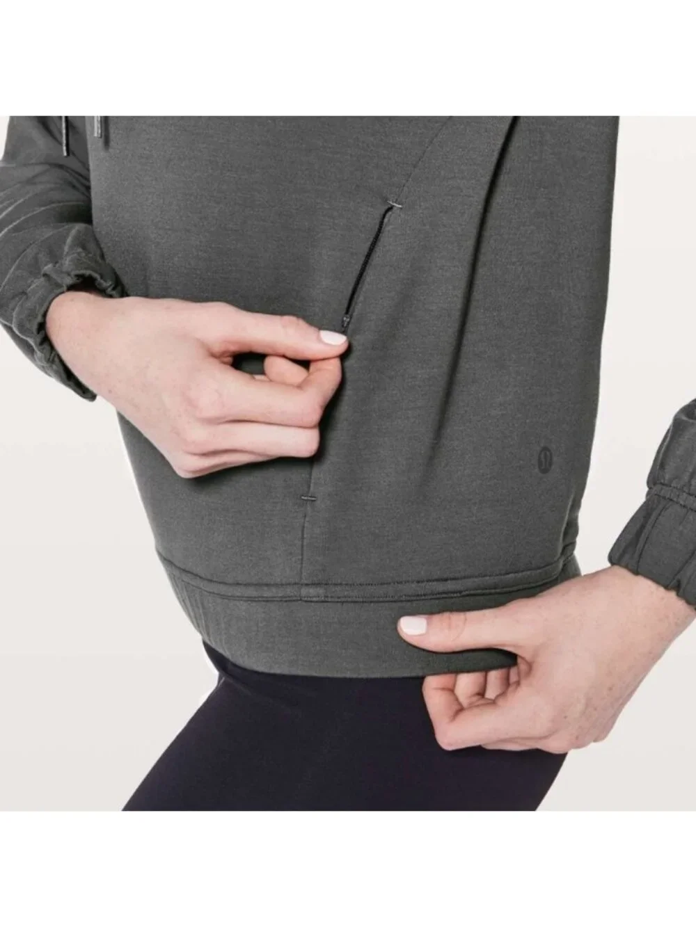 Lululemon Twisted & Tucked Pullover Dark Shadow (purple)